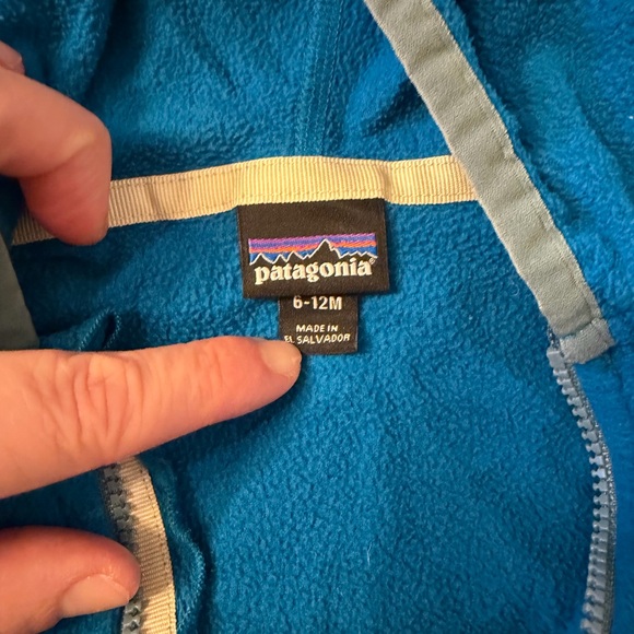 EUC Patagonia Micro D Snap T Fleece Jacket - Picture 3 of 4